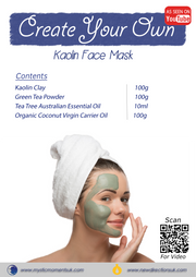 Create Your Own – Kaolin Face Mask
