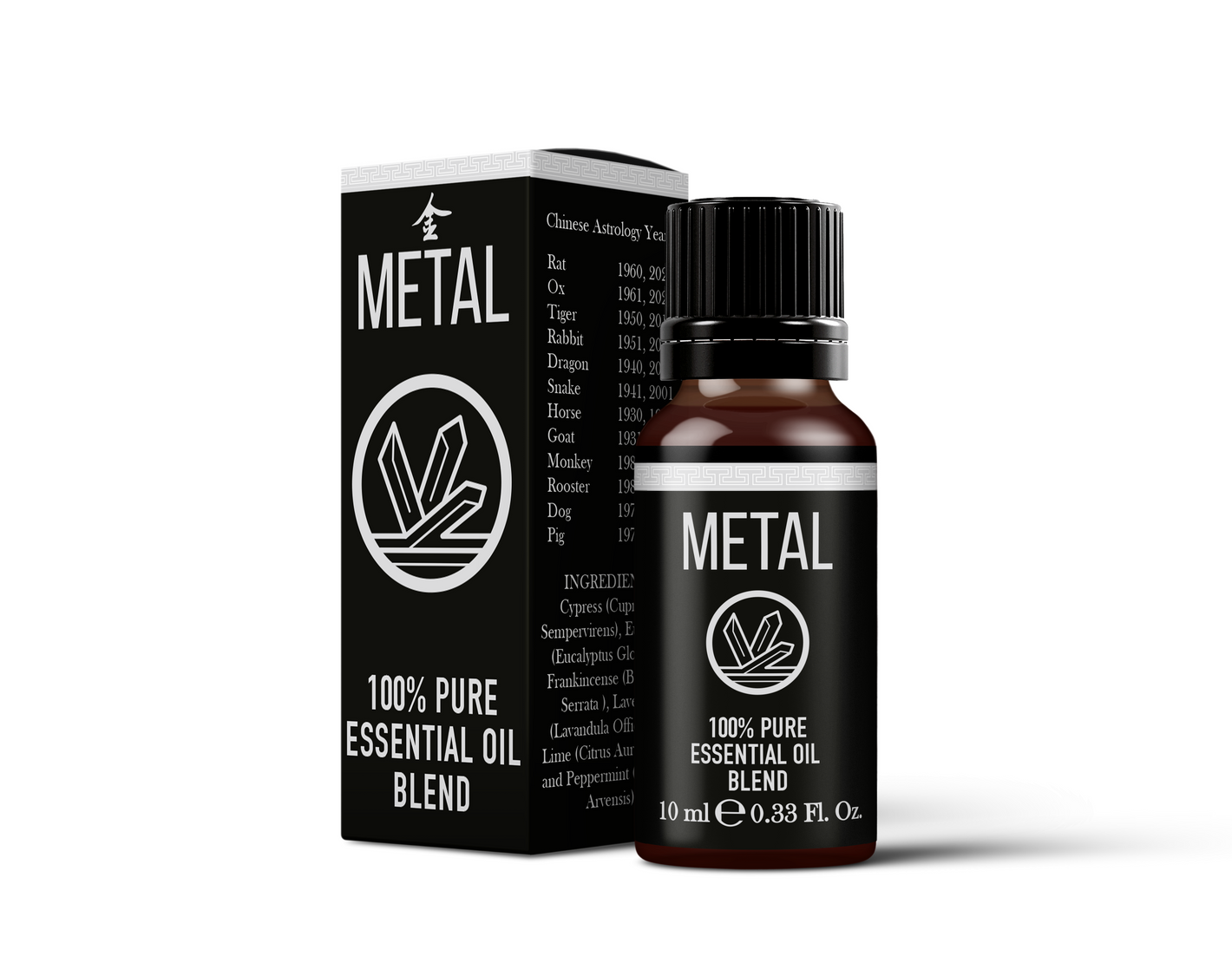 Chinese Metal Element Essential Oil Blend