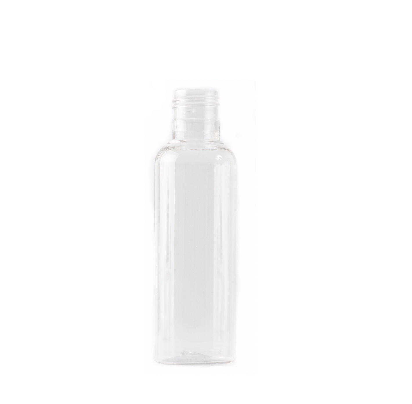 Clear 125ml Tall Boston Round PET Bottle 24/415