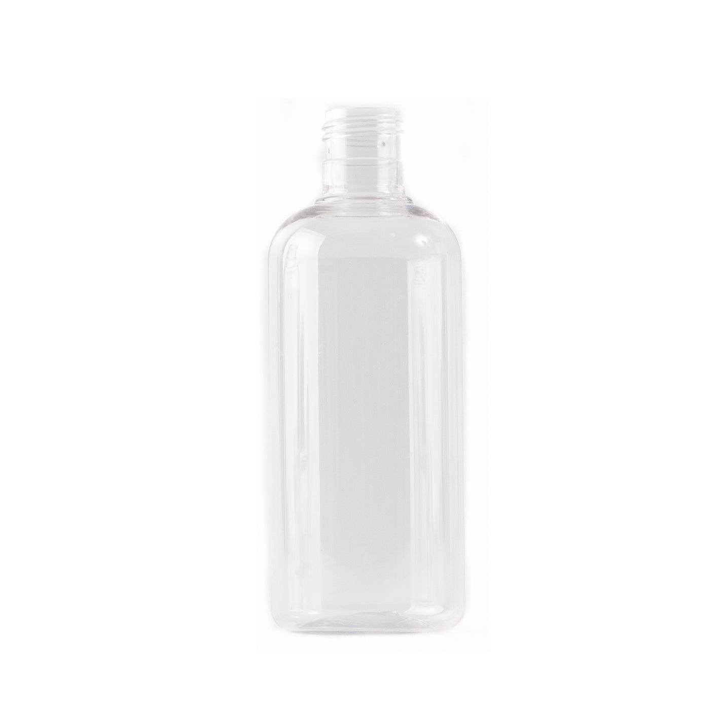 Clear 250ml Boston Round PET Bottle 24/415