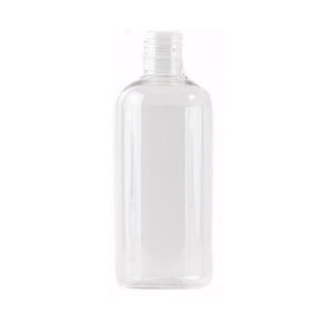 Clear 500ml Boston Round PET Bottle 24/415