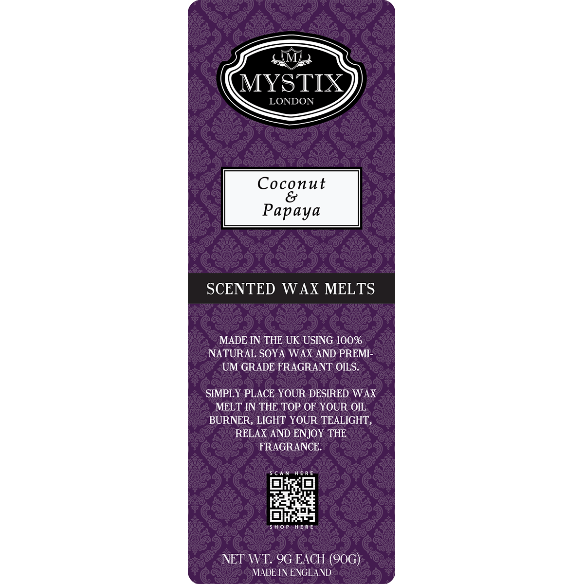 Coconut & Papaya | Mystix Wax Melt