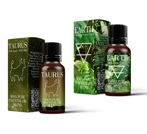 Earth Element & Taurus Essential Oil Blend Twin Pack (2x10ml)