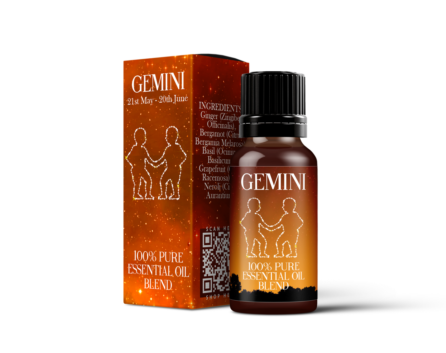 Gemini - Zodiac Sign Astrology Essential Oil Blend