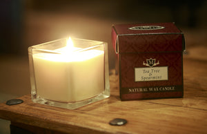 Tea Tree & Spearmint Scented Candle