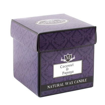 Coconut & Papaya Scented Candle