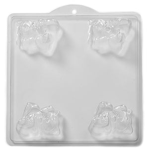 3D Cat PVC Mould (4 Cavity)