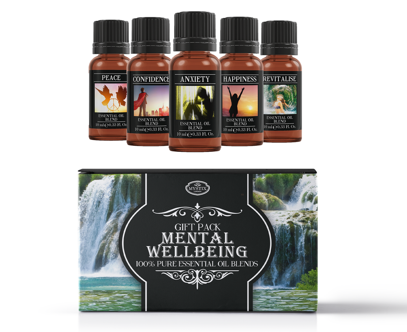 Mental Wellbeing | Essential Oil Blend Gift Pack