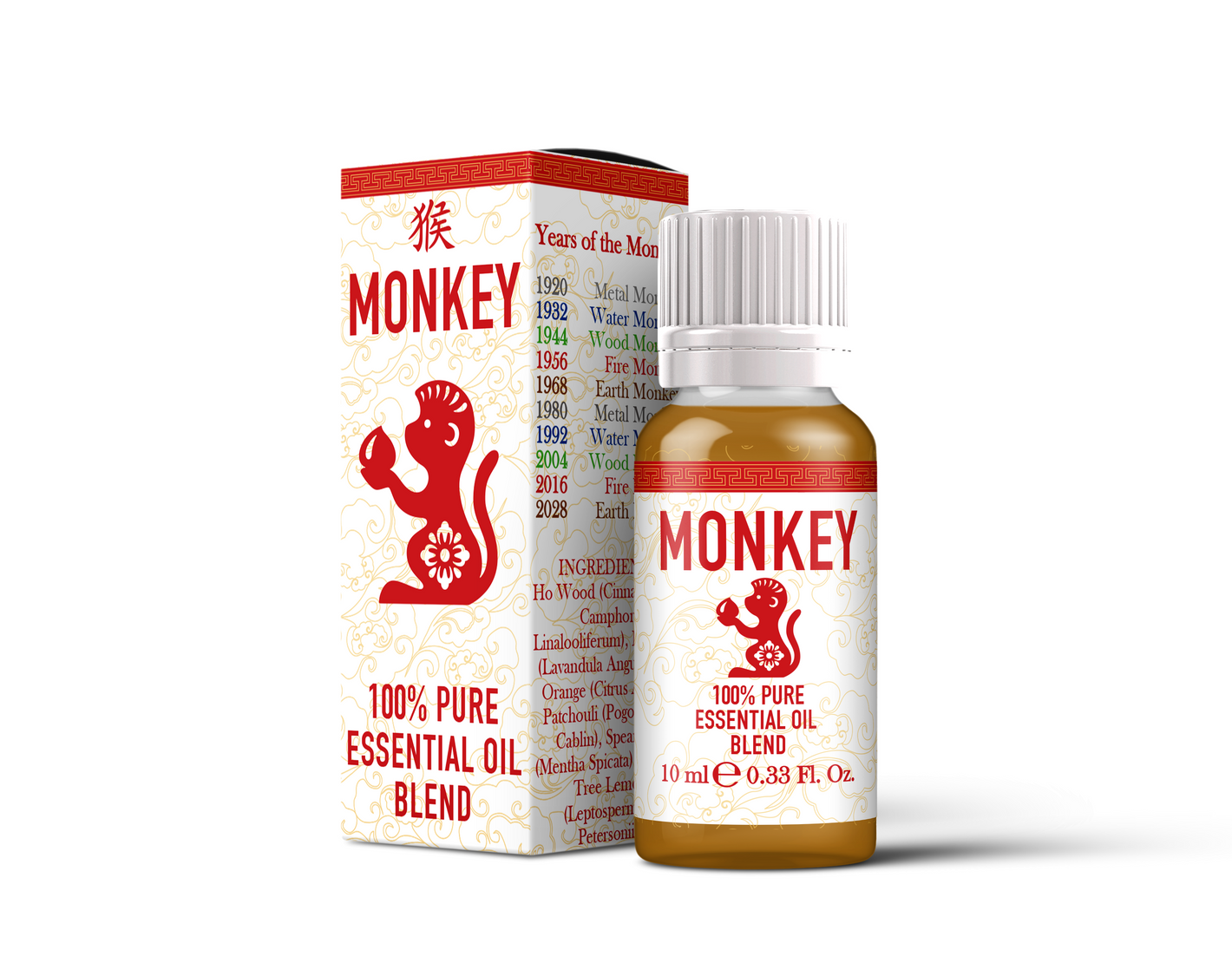 Monkey - Chinese Zodiac - Essential Oil Blend