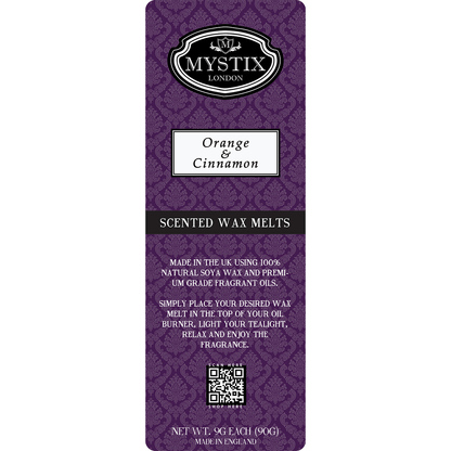 Orange & Cinnamon | Mystix Wax Melt