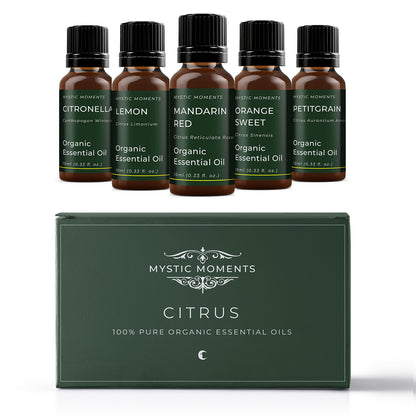 Organic Citrus | Essential Oil Gift Starter Pack