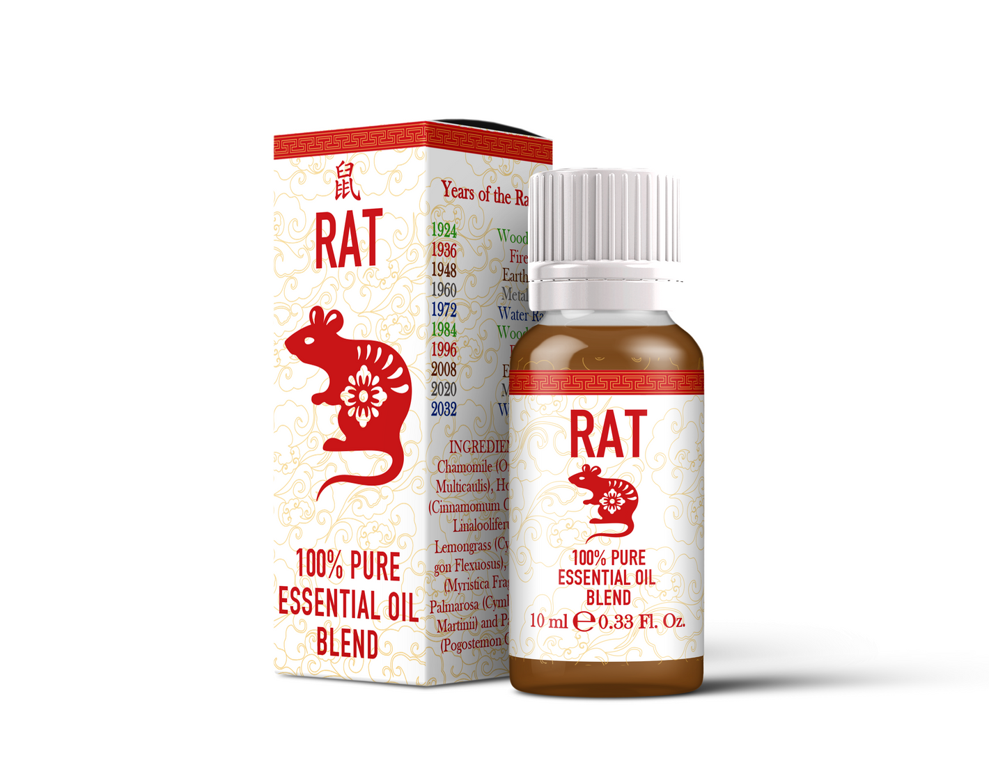 Rat - Chinese Zodiac - Essential Oil Blend