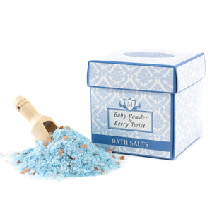Baby Powder & Berry Twist Scented Bath Salt 350g