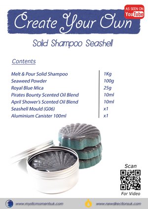 Create Your Own – Solid Shampoo Seashell