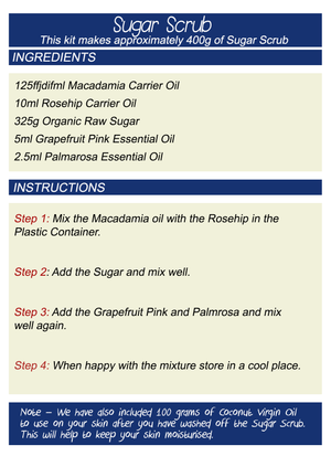 Create Your Own – Sugar Scrub