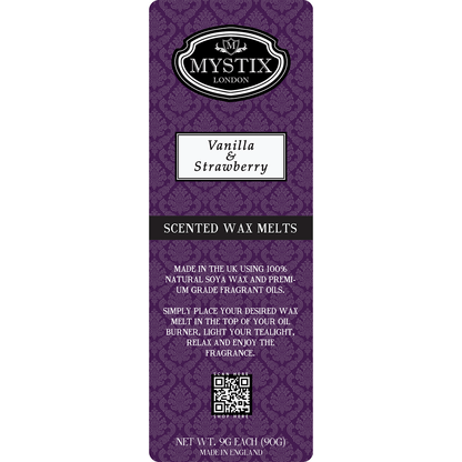 Vanilla & Strawberry | Mystix Wax Melt