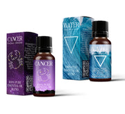 Water Element & Cancer Zodiac Sign Astrology Essential Oil Blend Twin Pack (2x10ml)