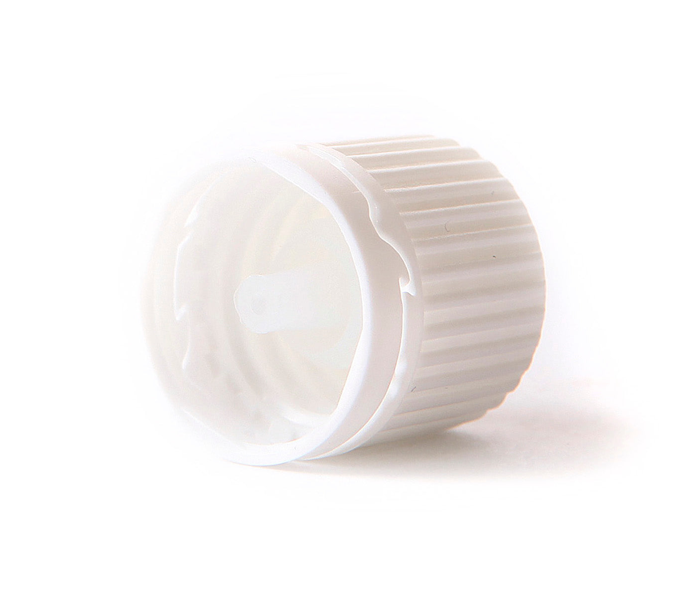White 18mm Tamper Evident Dropper Caps