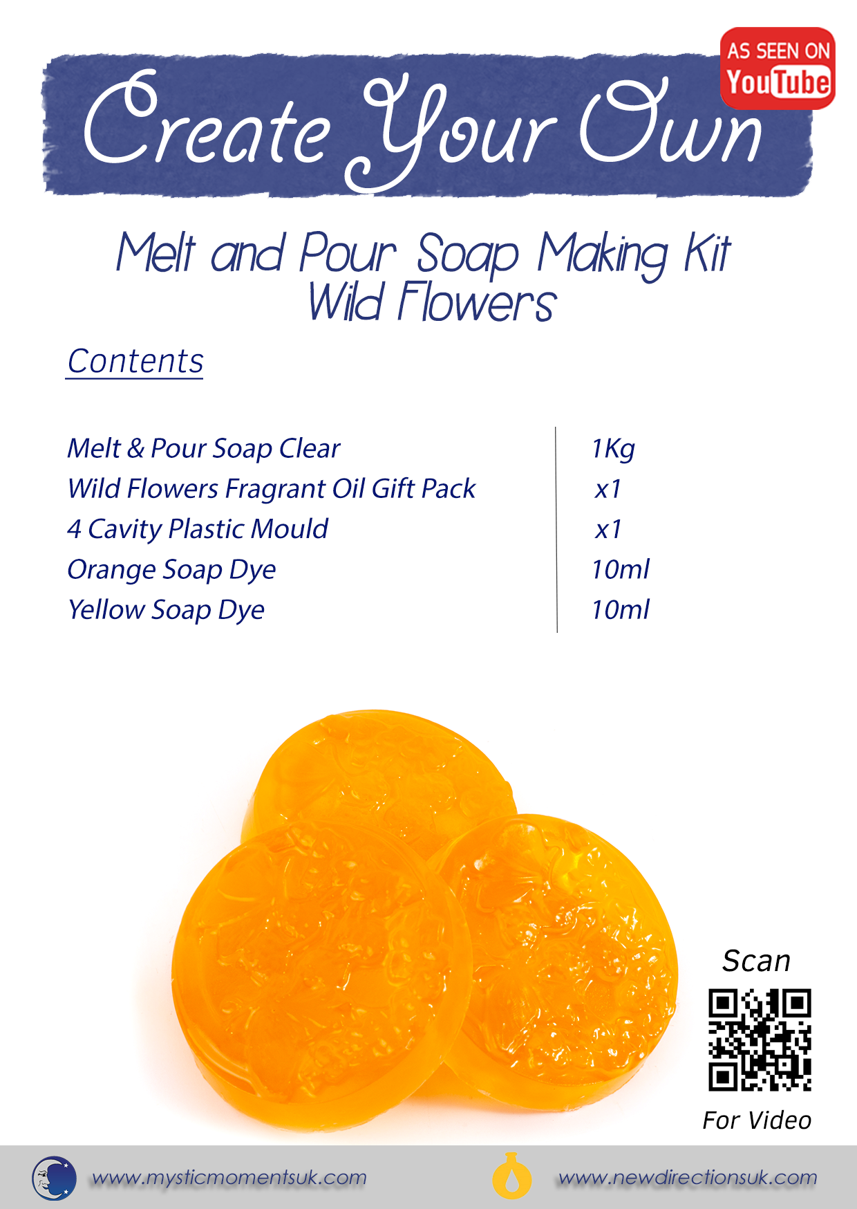 Create Your Own – Wild Flowers Soap