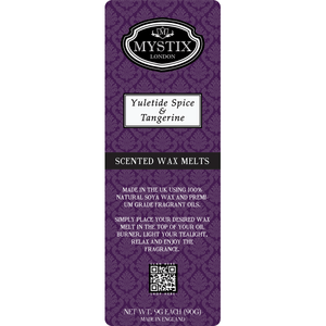 Yuletide Spice & Tangerine | Mystix Wax Melt