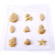 Assorted Christmas Shapes PVC Mould (9 cavity)