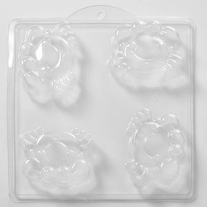 Cartoon Crab PVC Mould (4 Cavity)