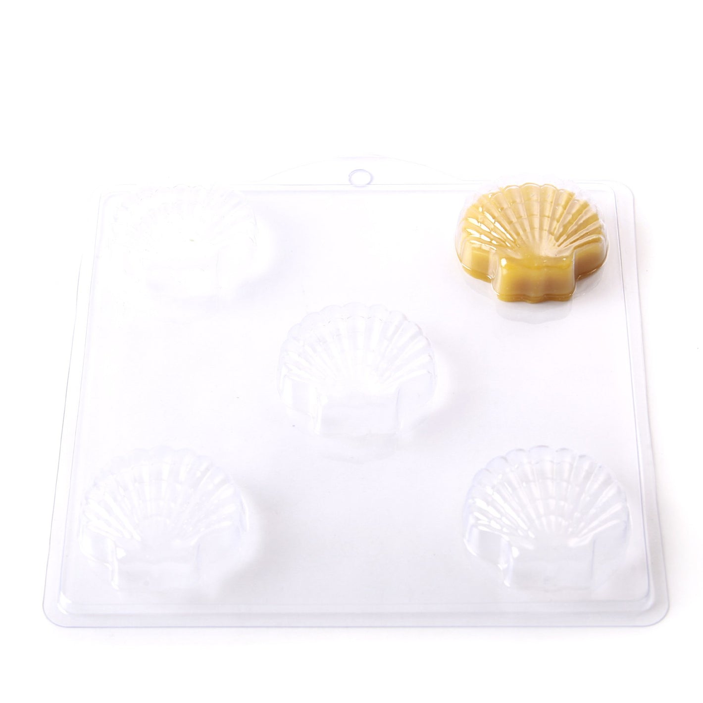Classic Scallop Shell PVC Mould (5 Cavity)