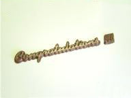 Congratulations (Words) PVC Mould (4 cavity)