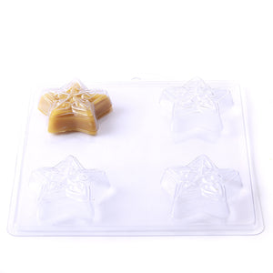 Embossed Star PVC Mould (4 Cavity)
