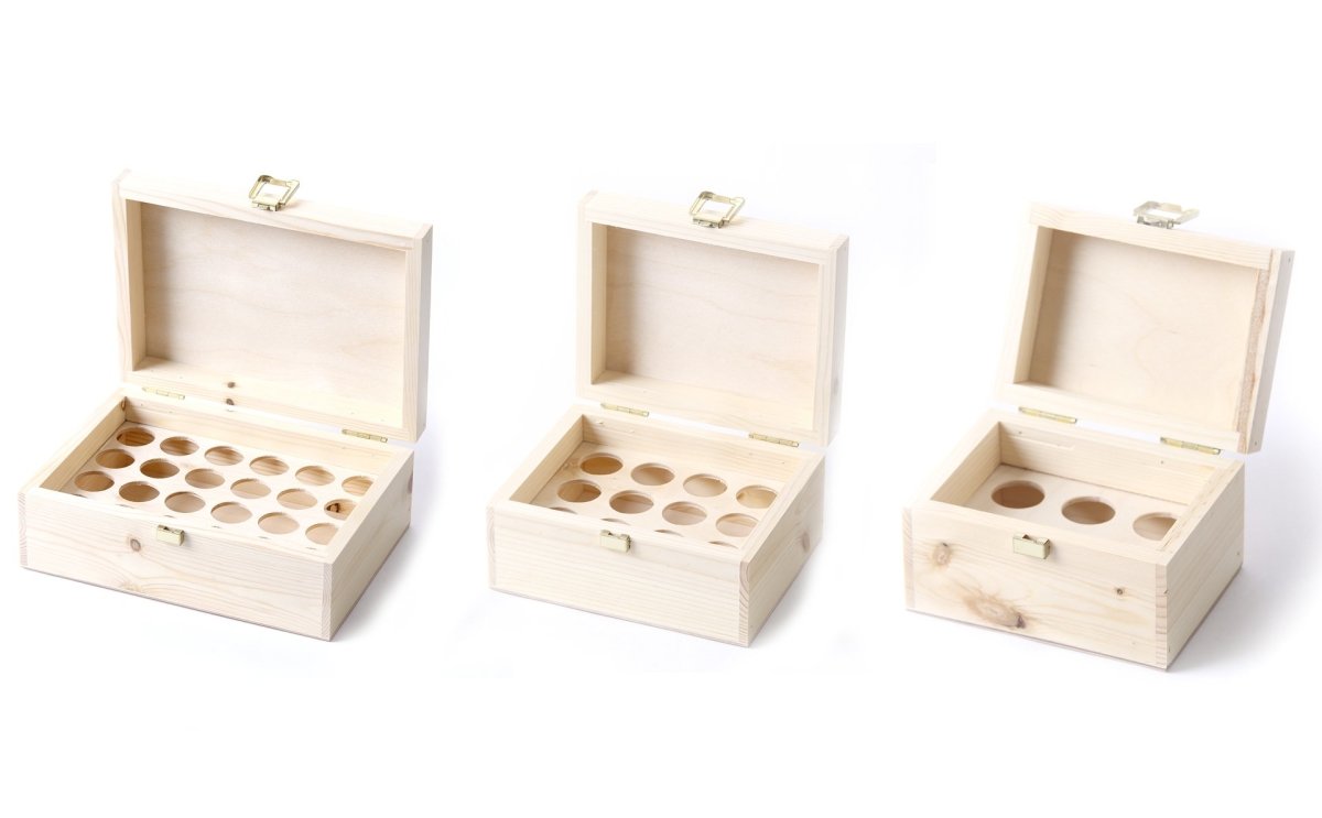 Essential Oils Gift Pack in Wooden Box - Mystic Moments UK