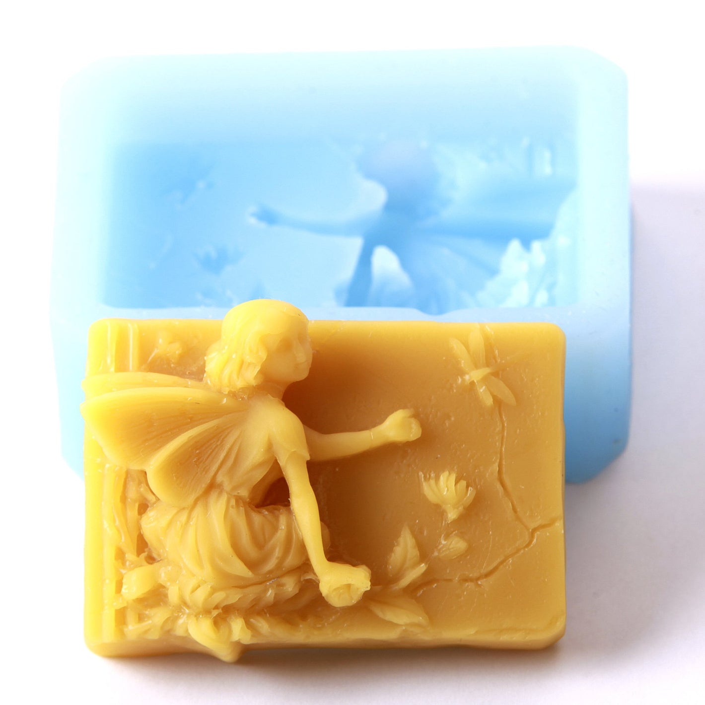 Fairy Sitting Rectangle Silicone Mould