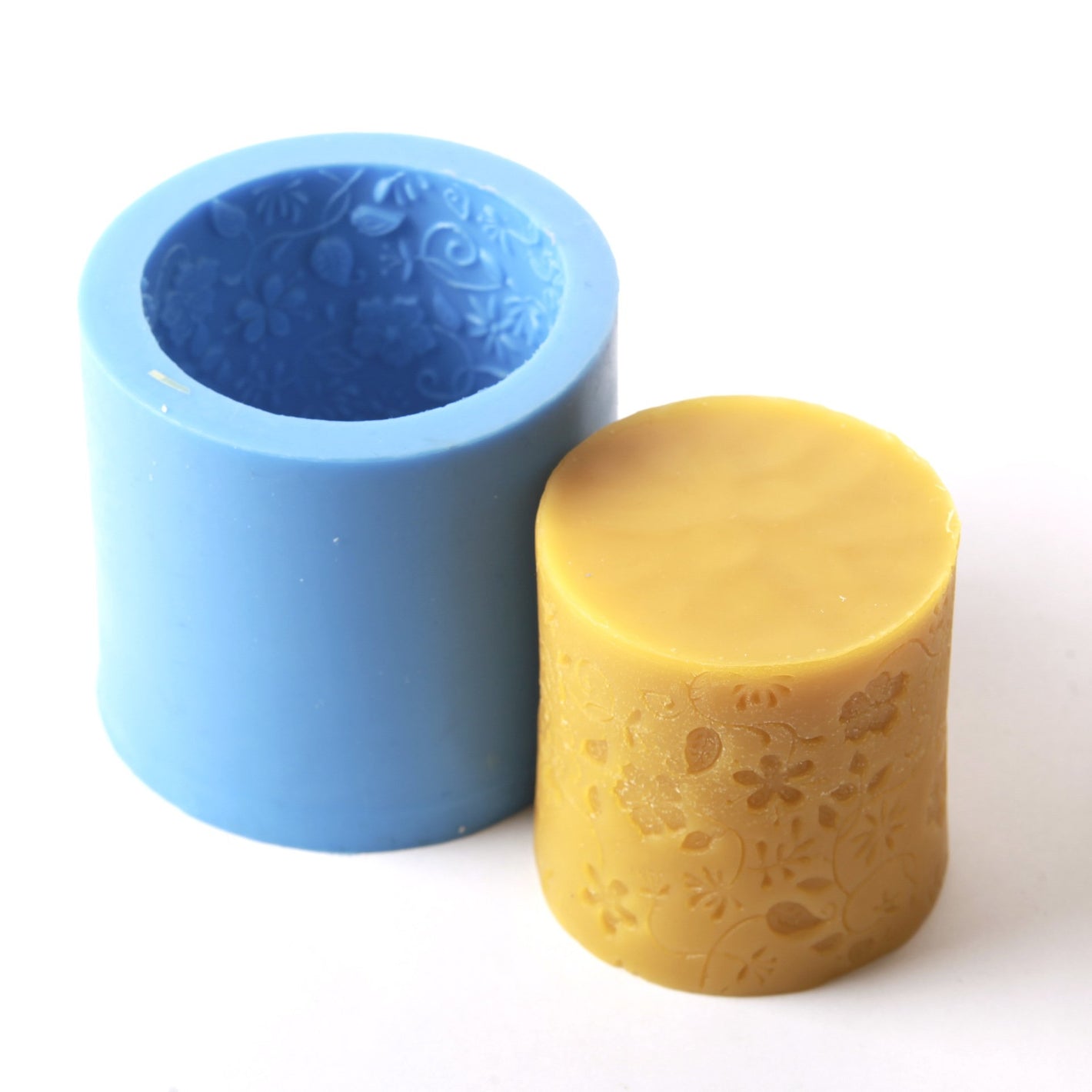 Flocked Cylinder Silicone Mould