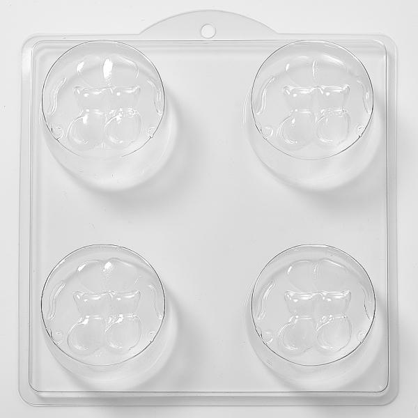 Kitty Cat Sweethearts PVC Mould (4 Cavity)