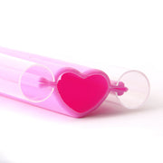 Large Heart Embed Silicone Tube Mould