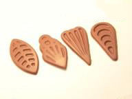 Leaves & Shells PVC Mould (12 cavity)