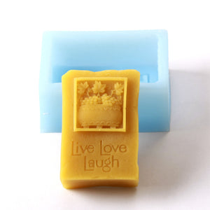 Live Love Laugh Silicone Mould