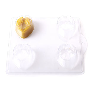 Love Birds On A Heart PVC Mould (4 Cavity)