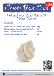 Create Your Own – Melt and Pour Soap Making Kit – Mother Nature