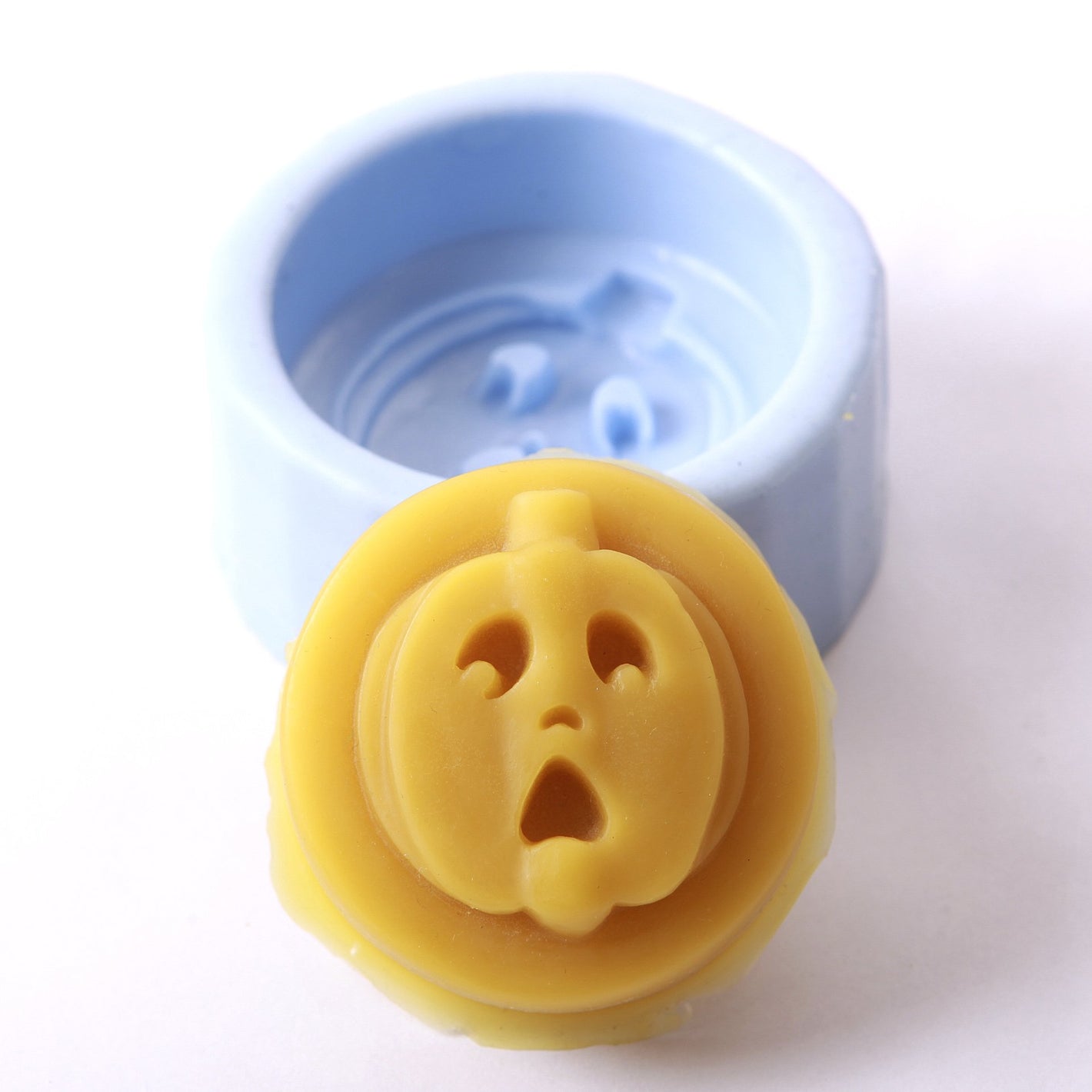Pumpkin Face Silicone Mould