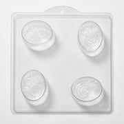 Rose In Oval PVC Mould (4 Cavity)