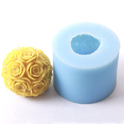 Rose Orb Extra Large Silicone Mould