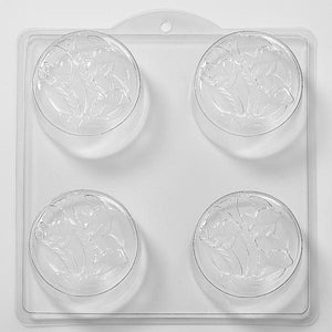 Round Angel Fish PVC Mould (4 Cavity)