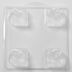 Santa With Sack PVC Mould (4 Cavity)