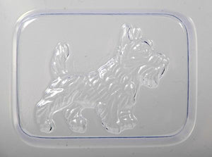 Scottie Dog PVC Mould Tray (4 Cavity)