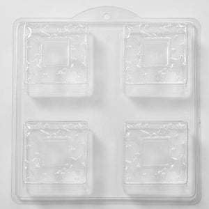 Square Stars PVC Mould (4 Cavity)