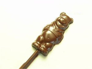 Teddy Bear Lolly PVC Mould (5 cavity)