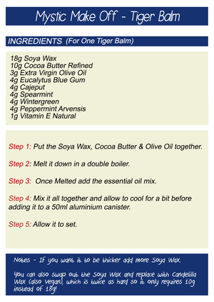 Create Your Own – Tiger Balm