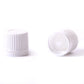 50ml Amber Glass Boston Round Bottle (With White Tamper Evident Cap)