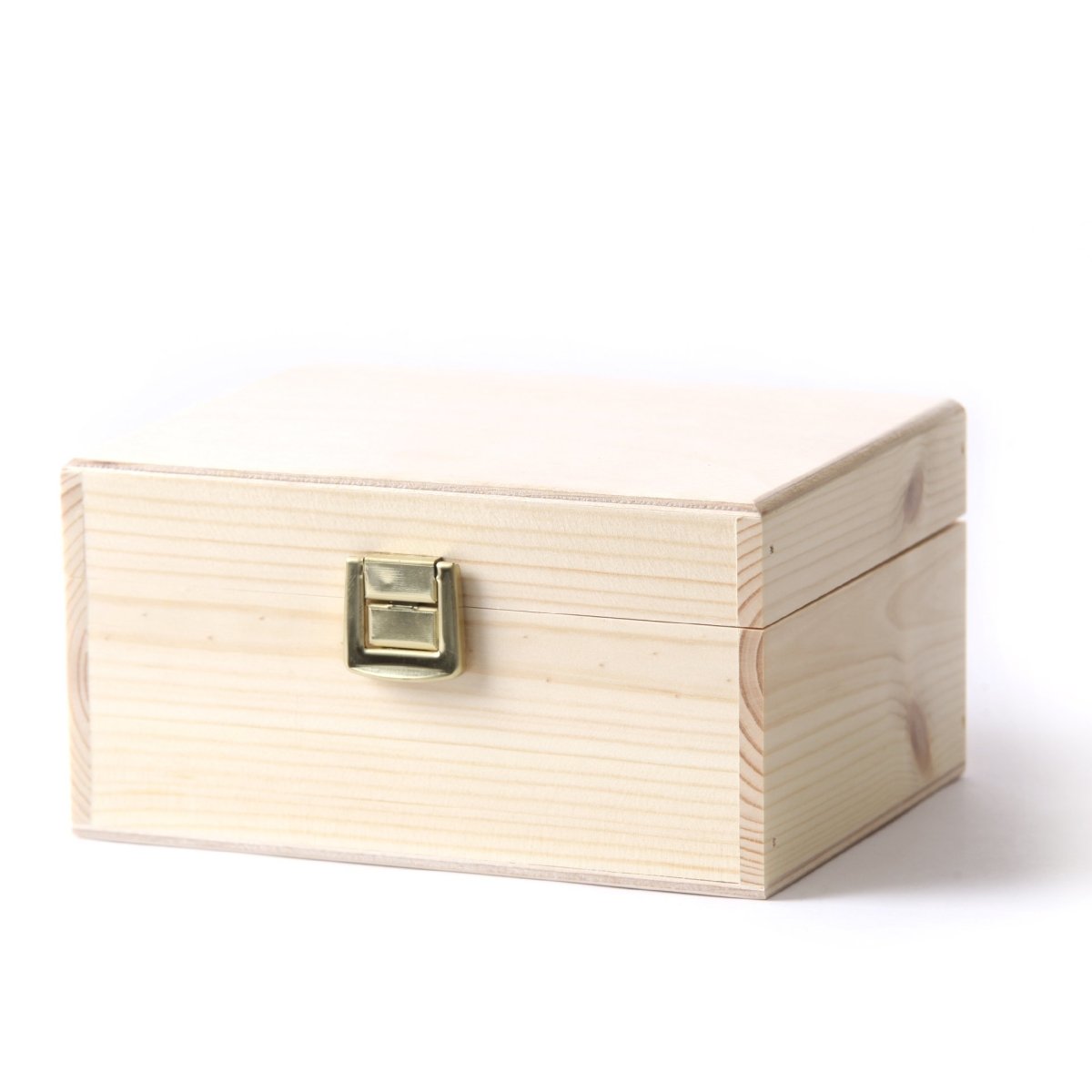 Wooden Aromatherapy Gift Box - (Empty But Can Hold 12 x 10ml Glass Bottles) UK Manufactured - Mystic Moments UK